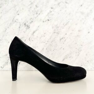 Stuart Weitzman Women's Suede Pumps Heels Size 8.5 Platform Elegant Professional